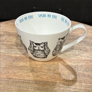 Owl Design Ceramic Mug